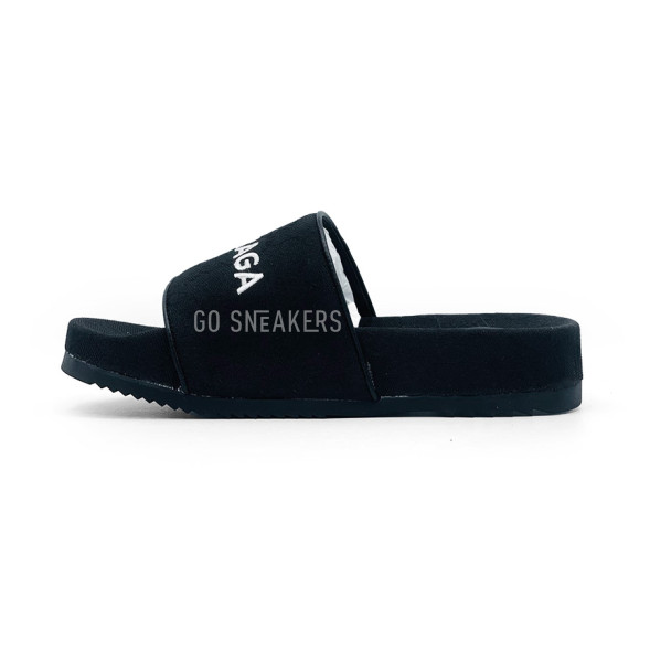 Унисекс тапочки Balenciaga Slippers Black