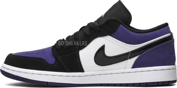 Мужские кроссовки Nike Air Jordan 1 Low &amp;#039;Court Purple&amp;#039;