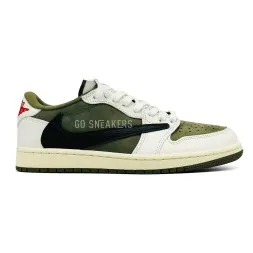 Travis Scott x Nike Air Jordan 1 Medium Olive Unisex