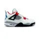 Унисекс кроссовки Nike Air Jordan 4 Retro White What The