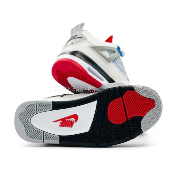 Унисекс кроссовки Nike Air Jordan 4 Retro White What The