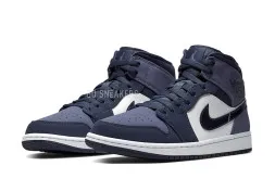 Nike Air Jordan 1 Mid Obsidian Sanded Purple