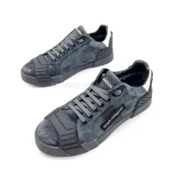 Dolce & Gabbana Man Winter Suede Grey