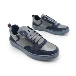 Loro Piana Man Winter Leather Suede Grey