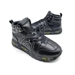 Premiata Leather High Man Winter Black