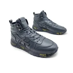 Premiata Leather High Man Winter Grey