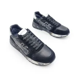 Premiata Leather Suede Man Winter Black