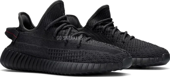 Унисекс кроссовки Adidas Yeezy Boost 350 V2 &amp;#039;Black Non-Reflective&amp;#039;