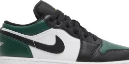 Nike Air Jordan 1 Low GS &#039;Green Toe&#039;