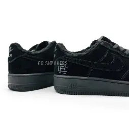 Nike Air Force Suede Winter Man Black