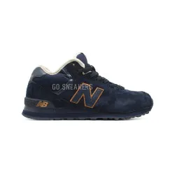New Balance Мужские 574 High-top Navy-Gold