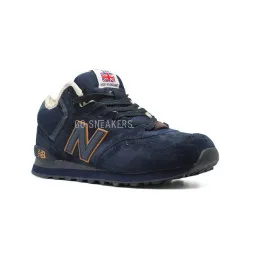 New Balance Мужские 574 High-top Navy-Gold