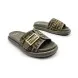 Женские шлепки Fendi Flip-flops Olive