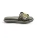 Женские шлепки Fendi Flip-flops Olive