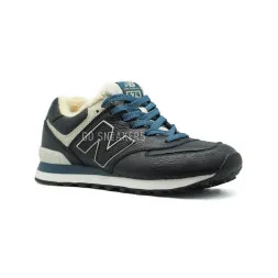 New Balance Мужские 574 Navy Leather