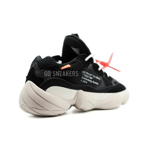 Мужские кроссовки Adidas YEEZY 500 x OFF White Black