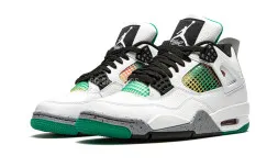 Nike Air Jordan 4 Retro Lucid Green Rasta
