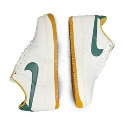 Nike Air Force 1 White/Green Swoosh