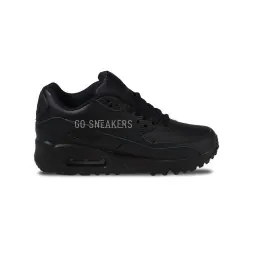 NIKE AIR MAX90 BLACK LEATHER