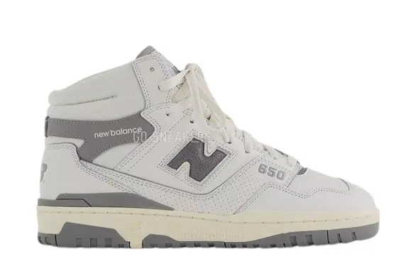 Женские кроссовки Aimé Leon Dore X New Balance 650 White Grey