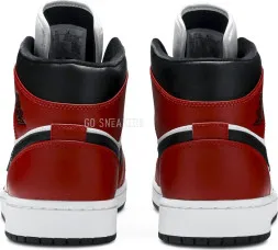 Nike Air Jordan 1 Mid 'Chicago Black Toe'