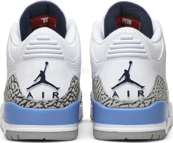 Унисекс кроссовки Nike Air Jordan 3 Retro &amp;#039;UNC&amp;#039;