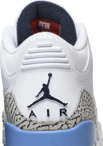 Унисекс кроссовки Nike Air Jordan 3 Retro &amp;#039;UNC&amp;#039;