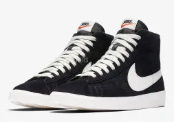 Nike Blazer Mid Vintage Suede Black