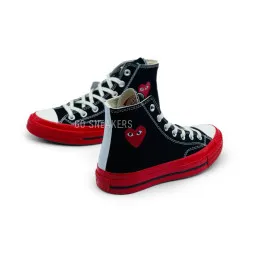Converse X Comme Des Garcons Play Black