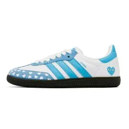Comme des Garcons x Adidas Samba WMNS White/Blue