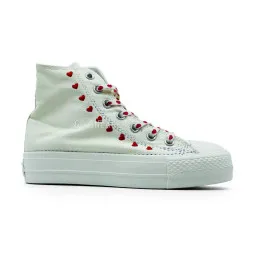 Converse All Stars High White Hears