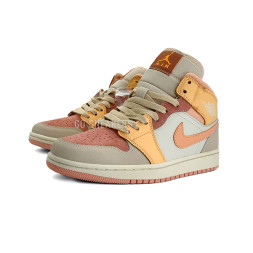 Nike Jordan 1 Mid Apricot Orange