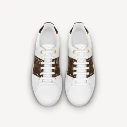 Кеды Louis Vuitton Frontrow White/Brown
