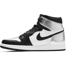 Nike Air Jordan 1 Retro High Silver Toe