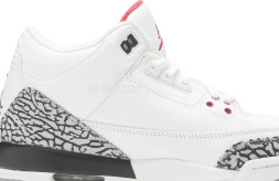 Женские кроссовки Nike Air Jordan 3 Retro GS 'White Cement' 2011