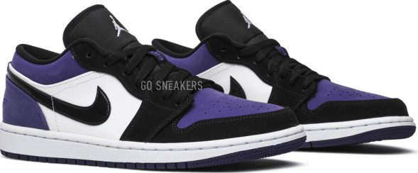 Мужские кроссовки Nike Air Jordan 1 Low &amp;#039;Court Purple&amp;#039;
