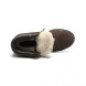 Женские ботинки с мехом Timberland Brown
