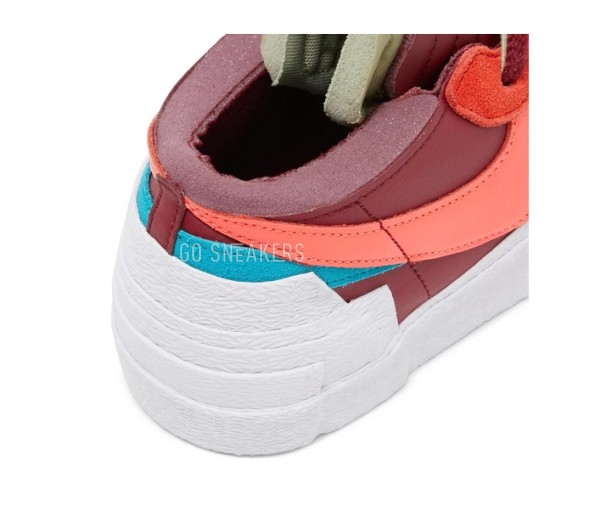 Унисекс кроссовки Nike KAWS x sacai x Blazer Low &amp;#039;Team Red&amp;#039;