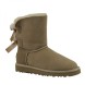 Женские угги с бантиками Bailey Bow II Sand