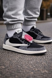 Nike Air Jordan 1 Low OG SP x Travis Scott &amp; Fragment Grey/Black