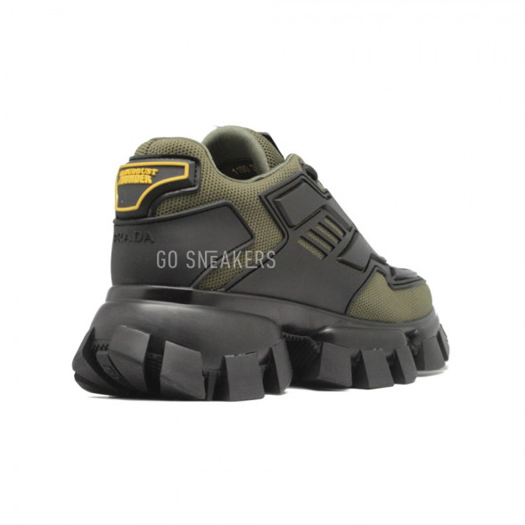 Женские кроссовки Prada Thunder Knit Khaki