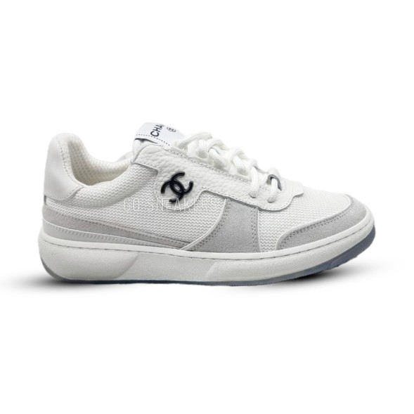 Женские кроссовки Chanel Sneakers White Grey