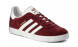 Унисекс кеды Adidas Indoor Gazelle Burgundy 