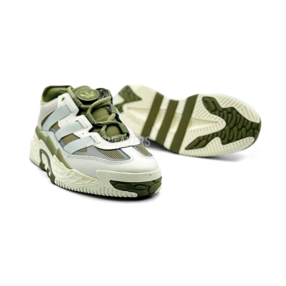 Унисекс кроссовки Adidas Niteball White/Olive