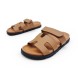 Унисекс сандалии Hermes Flip-flops Leather Brown