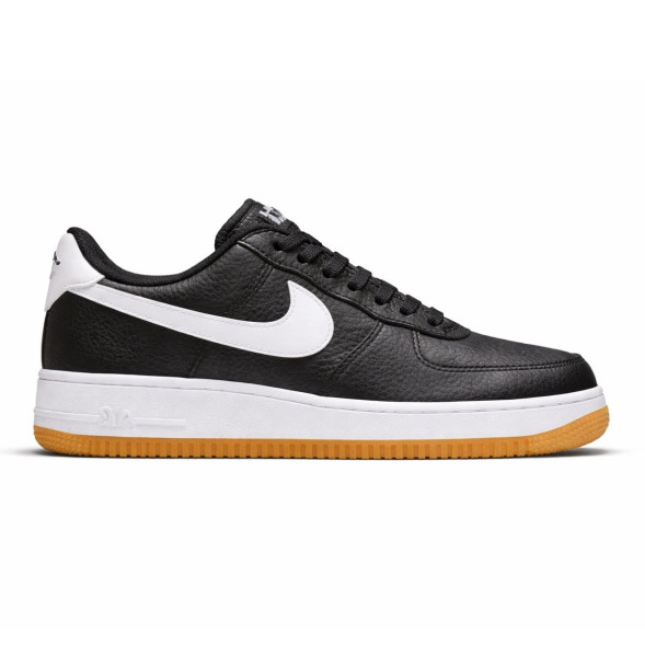 Унисекс кроссовки Nike Air Force 1 Low Black White Swoosh