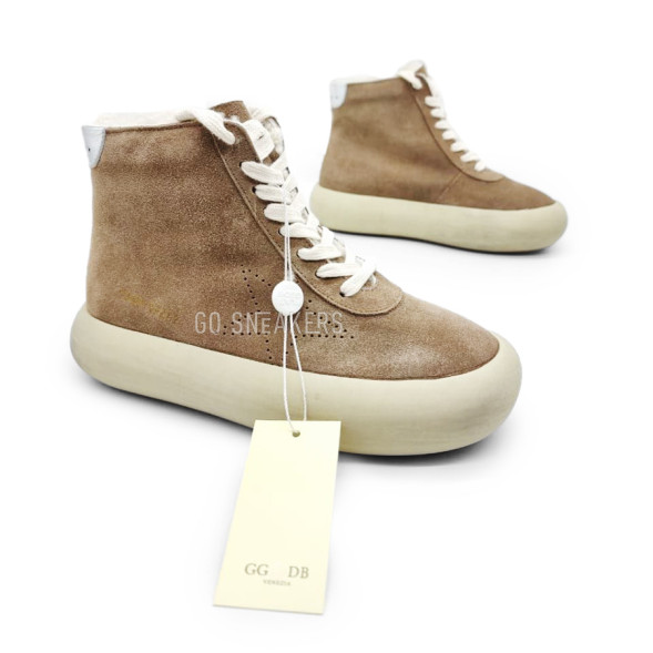 Унисекс зимние кроссовки Golden Goose Winter Suede Brown