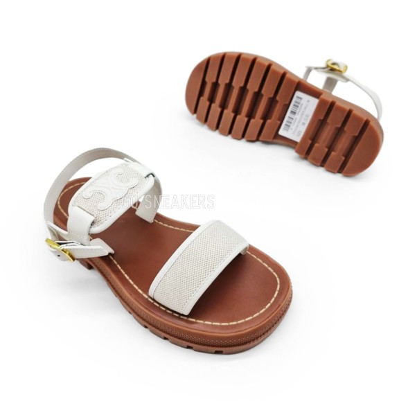 Женские босоножки Céline Sandals Leather White