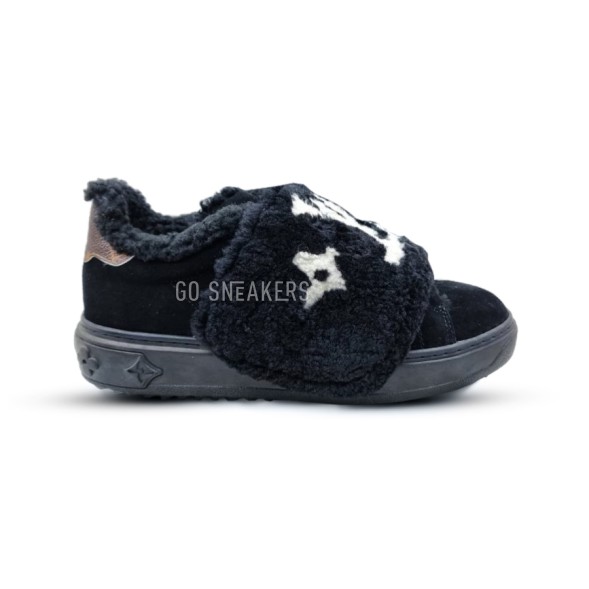 Унисекс зимние кроссовки Louis Vuitton Sneakers Winter Black