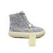 Унисекс зимние кроссовки Golden Goose Superstar High Winter Silver Glitter